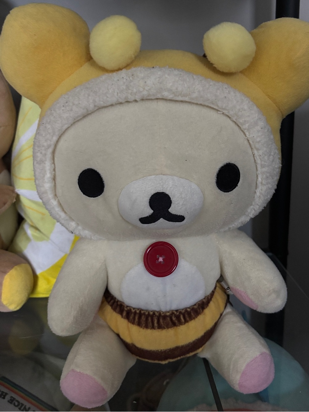 Rilakkuma Korilakkuma Honey Bear Plush